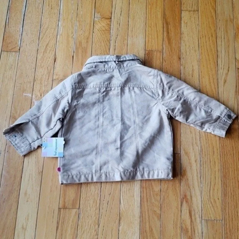 NWT Floral Lightweight Jacket 24 months. Sooooo soft!